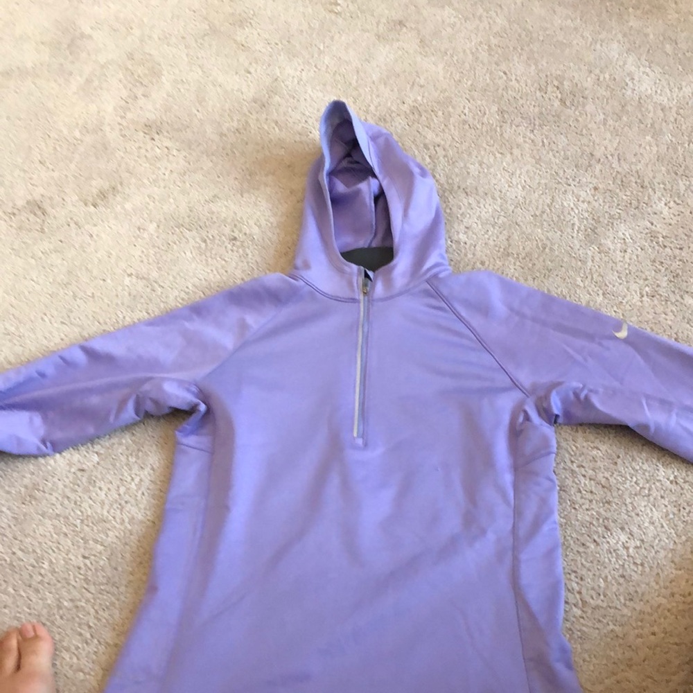 Women Nike quarter zip sweatshirt